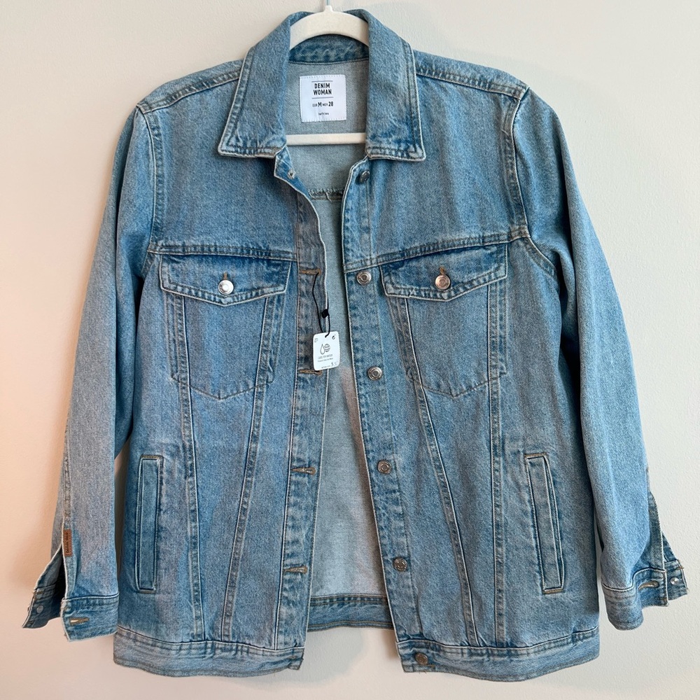Lefties Light Blue Denim Jacket